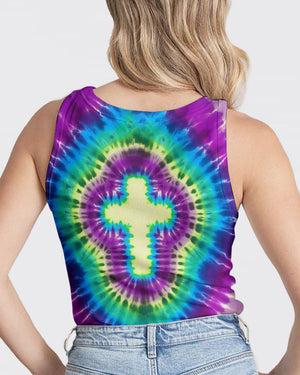 Cross Tie Dye Women's All Over Print Shirt - Tlnt1712251