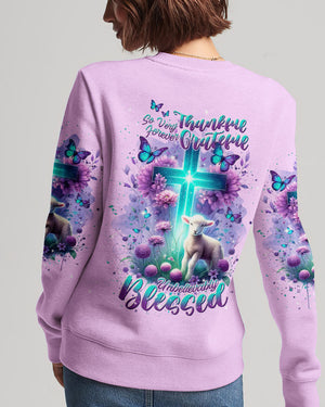 Forever Grateful Women's All Over Print Shirt - Tlnt1912234