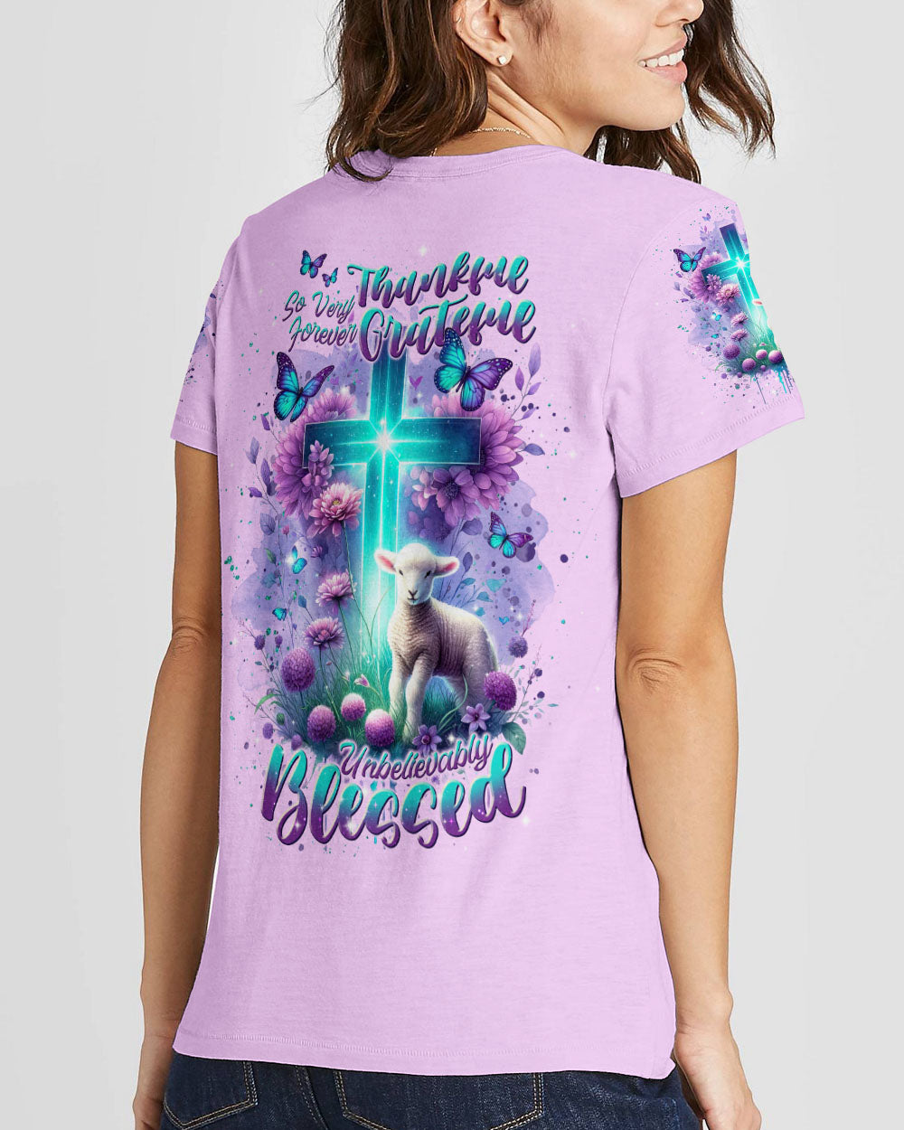 Forever Grateful Women's All Over Print Shirt - Tlnt1912234