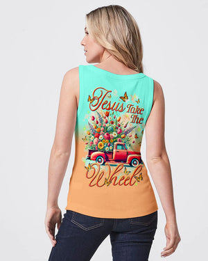 Jesus Take The Wheel Women's All Over Print Shirt - Tlnt2202252