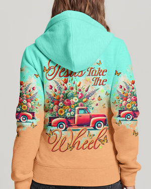 Jesus Take The Wheel Women's All Over Print Shirt - Tlnt2202252