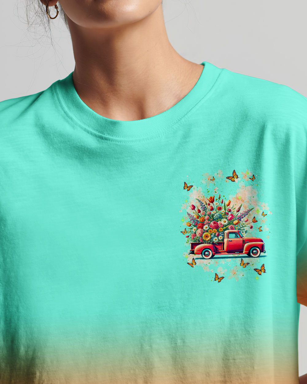 Jesus Take The Wheel Women's All Over Print Shirt - Tlnt2202252