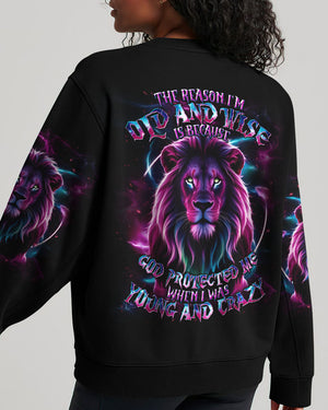 The Reason I’m Old And Wise Lion Women's All Over Print Shirt - Tlnt2212252