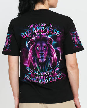 The Reason I’m Old And Wise Lion Women's All Over Print Shirt - Tlnt2212252