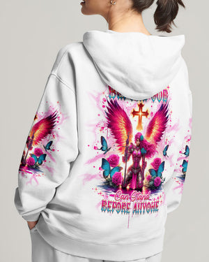 She Who Kneels Before God Women's All Over Print Shirt - Tlnt2304242