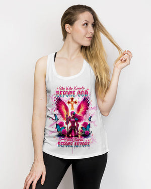 She Who Kneels Before God Women's All Over Print Shirt - Tlnt2304242