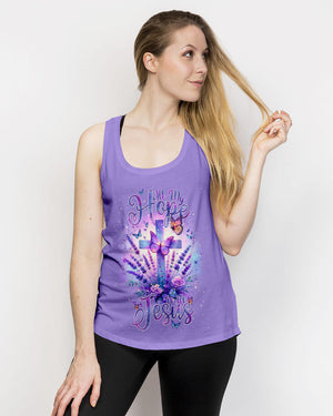 All My Hope Is In Jesus Lavender Women's All Over Print Shirt - Tlnt2401243