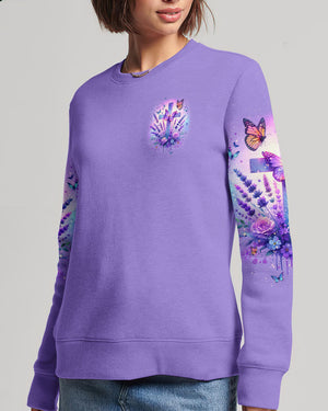 All My Hope Is In Jesus Lavender Women's All Over Print Shirt - Tlnt2401243