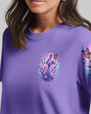 All My Hope Is In Jesus Lavender Women's All Over Print Shirt - Tlnt2401243