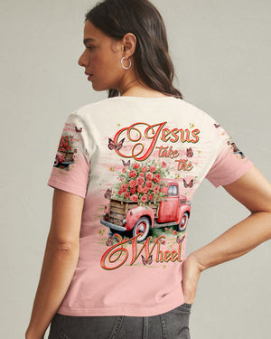 Jesus Take The Wheel Women's All Over Print Shirt -  Tlnt2401251