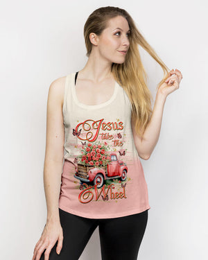 Jesus Take The Wheel Women's All Over Print Shirt -  Tlnt2401251