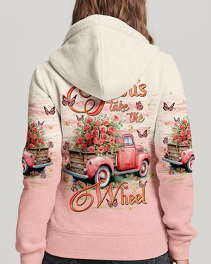 Jesus Take The Wheel Women's All Over Print Shirt -  Tlnt2401251