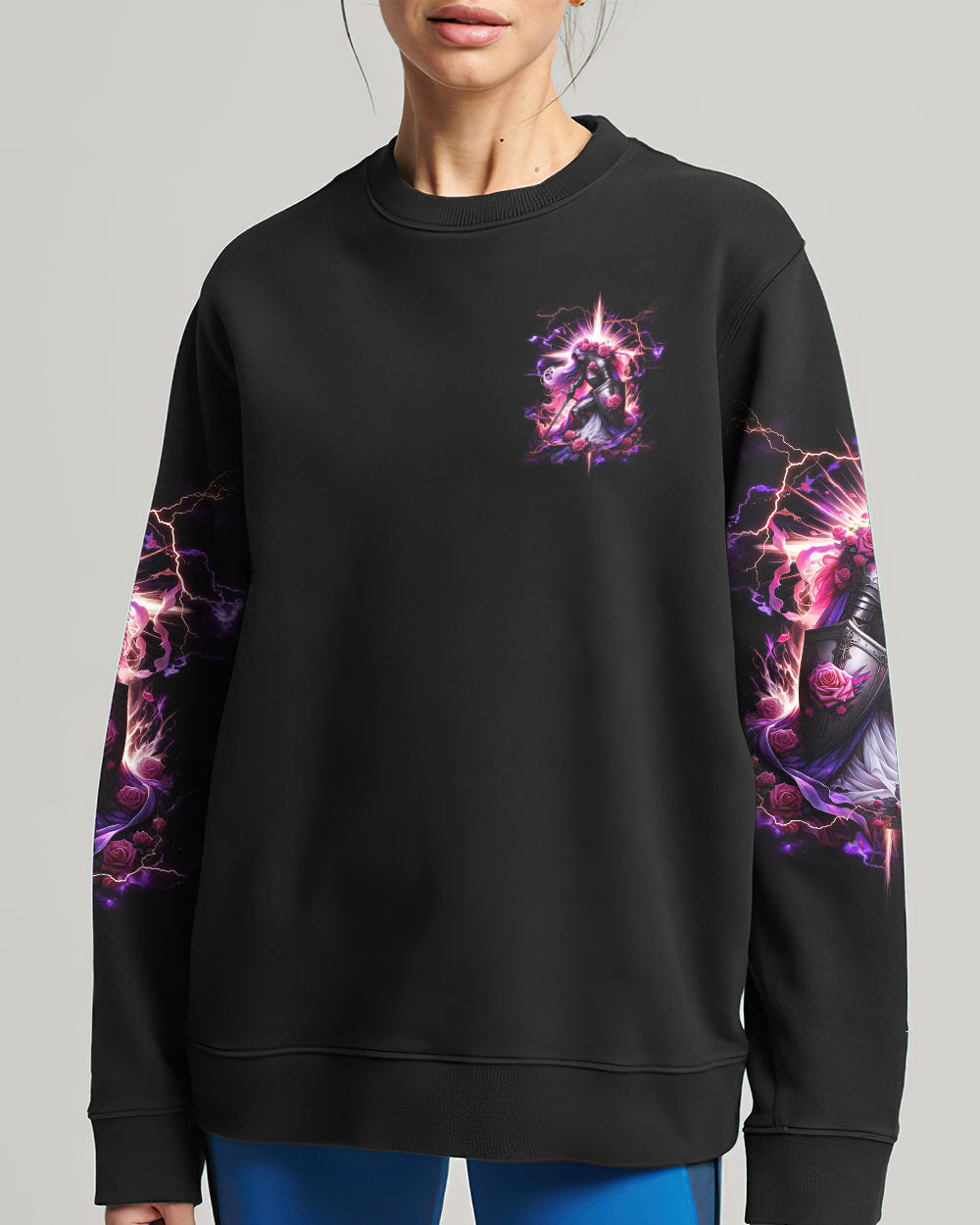 She Who Kneels Before God Women's All Over Print Shirt - Tlnt2410234