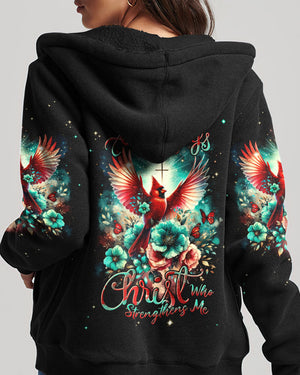 I Can Do All Things Through Christ Cardinal Women's All Over Print Shirt - Tlnt2512234