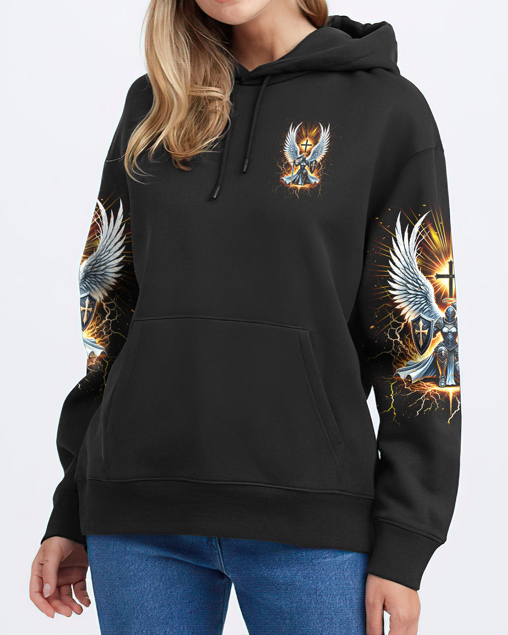 Not All Angels Play The Harp And Sing Warrior Women's All Over Print Shirt - Tlnt2602252