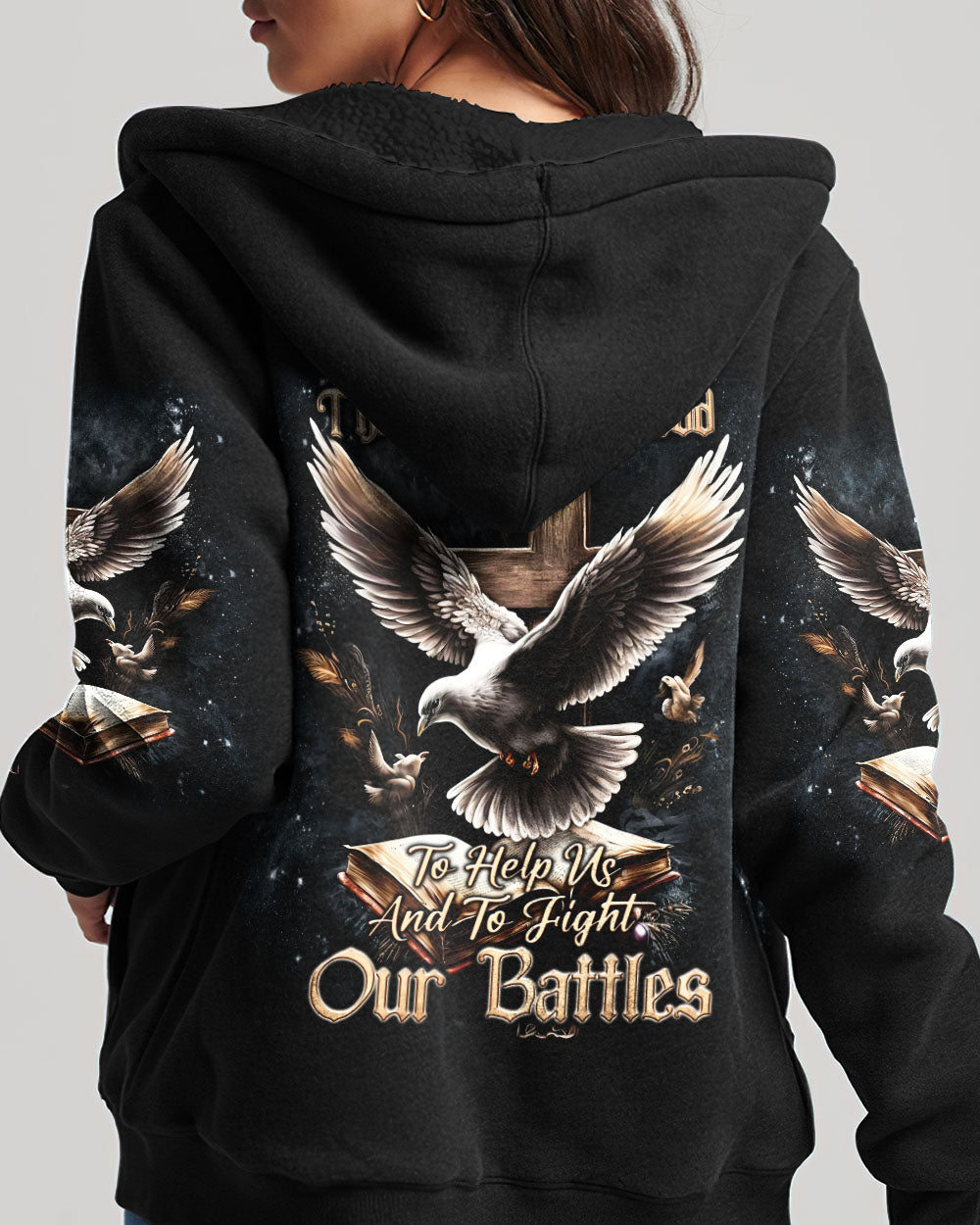 With Us Is The Lord Our God Dove Women's All Over Print Shirt - Tlnt2606241