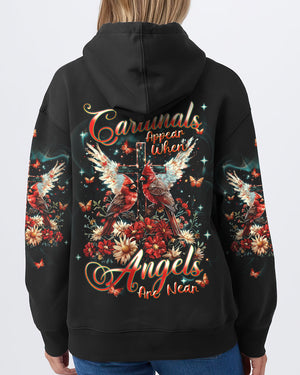 Cardinals Appear When Angels Are Near Women's All Over Print Shirt - Tlnt2703252
