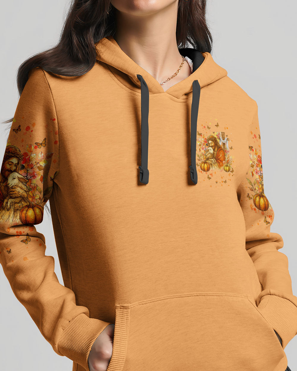 Fall For Jesus Autumn Women's All Over Print Shirt   - Tlnt2907254