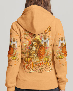 Fall For Jesus Autumn Women's All Over Print Shirt   - Tlnt2907254
