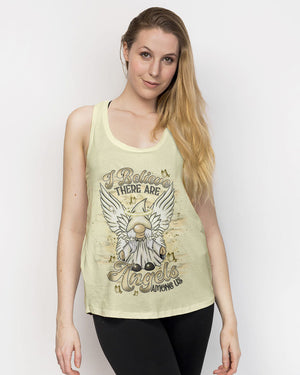 I Believe There Are Angels Among Us Gnome Women's All Over Print Shirt - Tlnt2910242