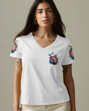 Jesus Dropped The Charges Lion Women's All Over Print Shirt - Tlnt3007242