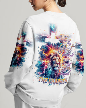 Jesus Dropped The Charges Lion Women's All Over Print Shirt - Tlnt3007242