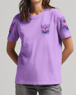 Worry Ends When Faith In God Begins Women's All Over Print Shirt - Tlnt3101243