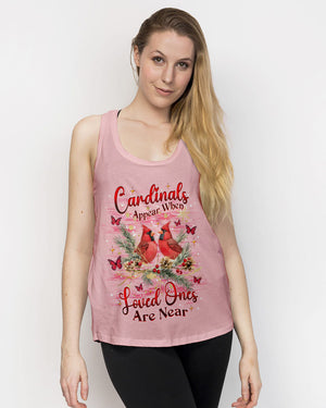 Cardinals Appear When Loved Ones Are Near Women's All Over Print Shirt - Tlnz0201251