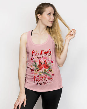 Cardinals Appear When Loved Ones Are Near Women's All Over Print Shirt - Tlnz0201251