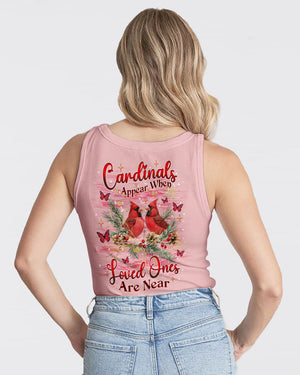 Cardinals Appear When Loved Ones Are Near Women's All Over Print Shirt - Tlnz0201251
