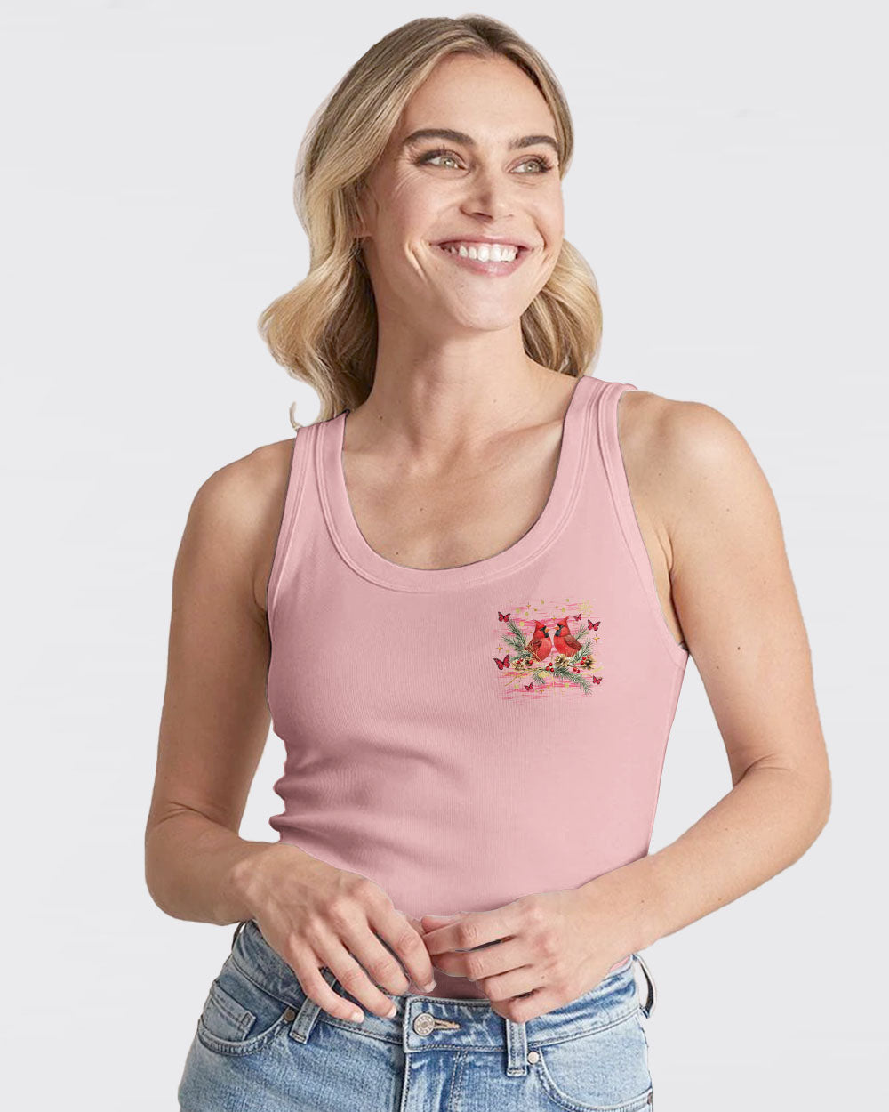 Cardinals Appear When Loved Ones Are Near Women's All Over Print Shirt - Tlnz0201251