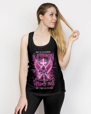 She Is Clothed In Strength And Dignity Warrior Women's All Over Print Shirt - Tlnz0411242
