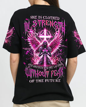 She Is Clothed In Strength And Dignity Warrior Women's All Over Print Shirt - Tlnz0411242