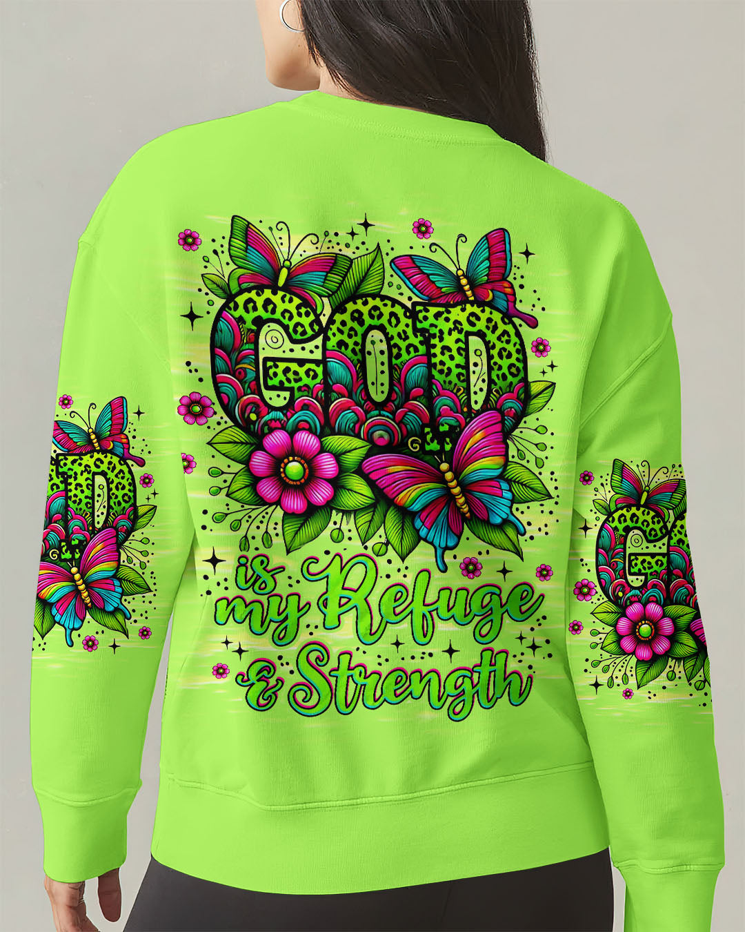 God Is My Refuge And Strength Women's All Over Print Shirt - Tlnz0509252