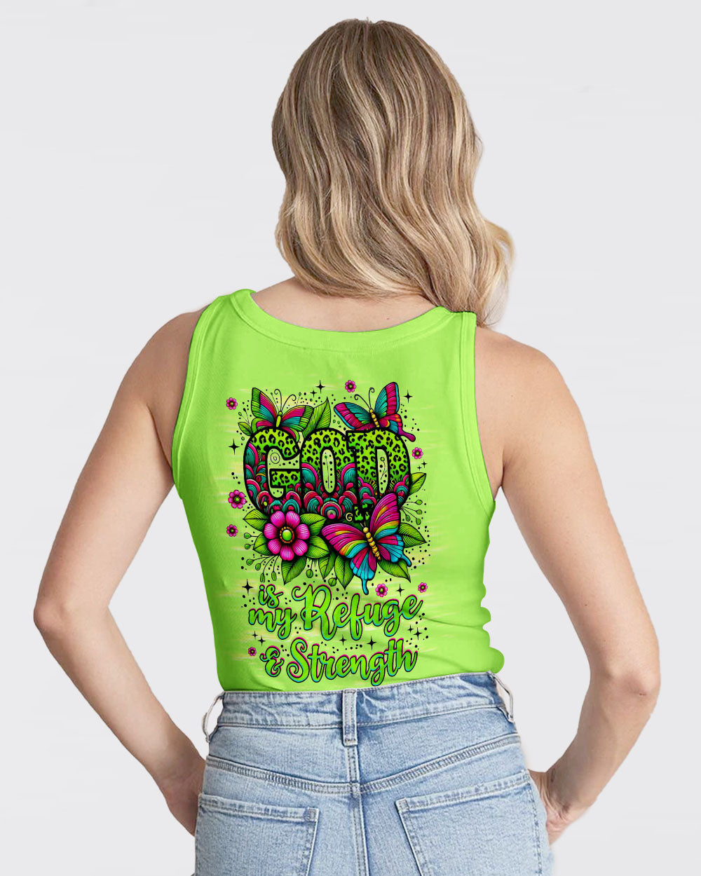 God Is My Refuge And Strength Women's All Over Print Shirt - Tlnz0509252