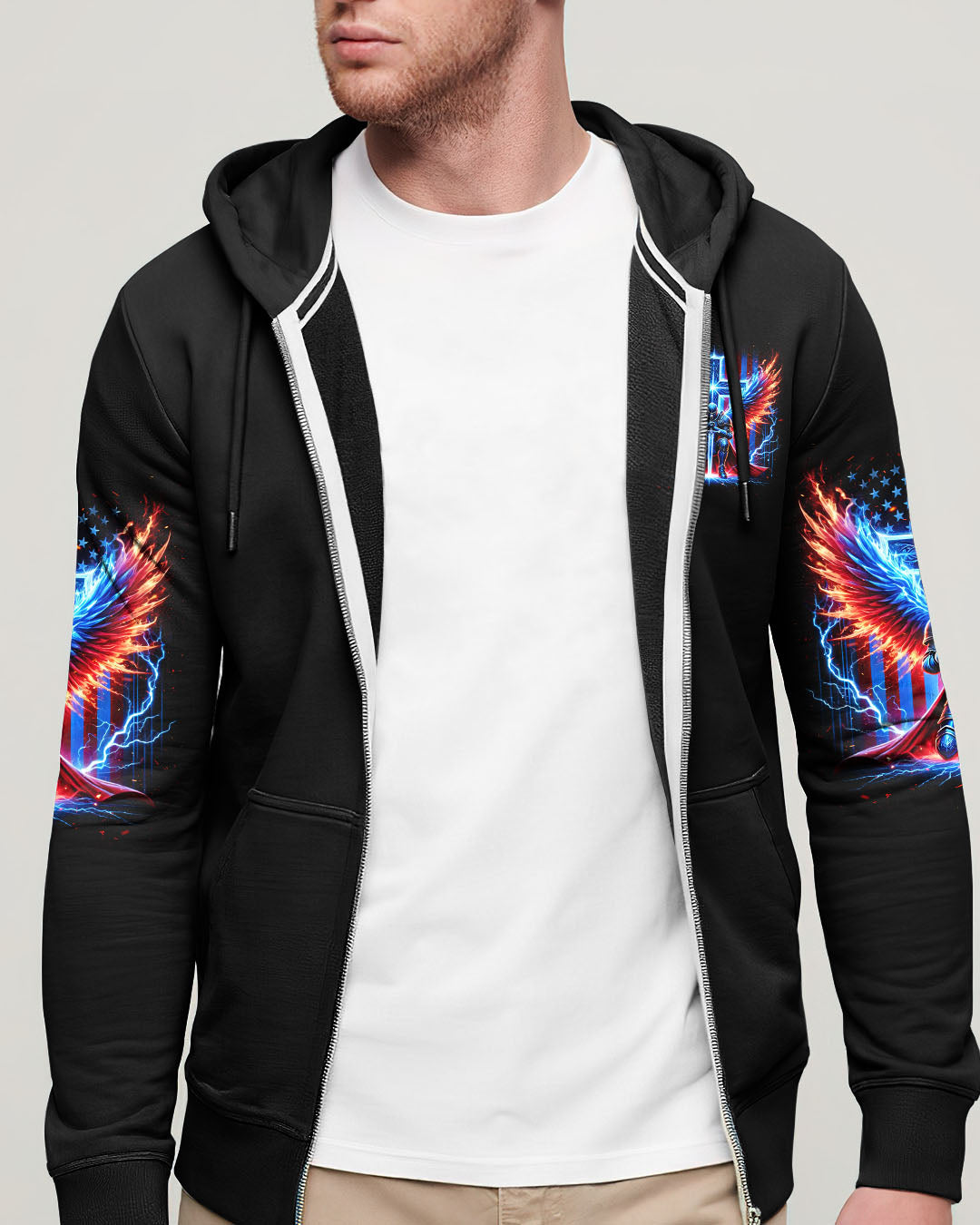 The Jesus Inside Me Is Stronger Than The Darkness Warrior Men's All Over Print Shirt  - Tlnz0512244