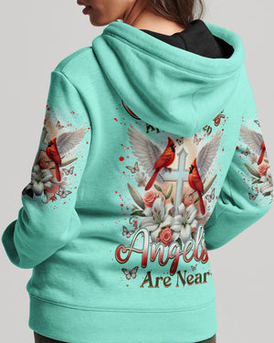 Cardinals Appear When Angels Are Near Women's All Over Print Shirt - Tlnz0601253