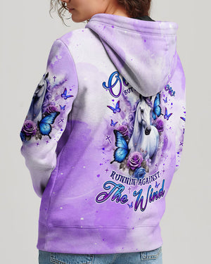 Running Against The Wind Horses Women's All Over Print Shirt   - Tlnz0807253
