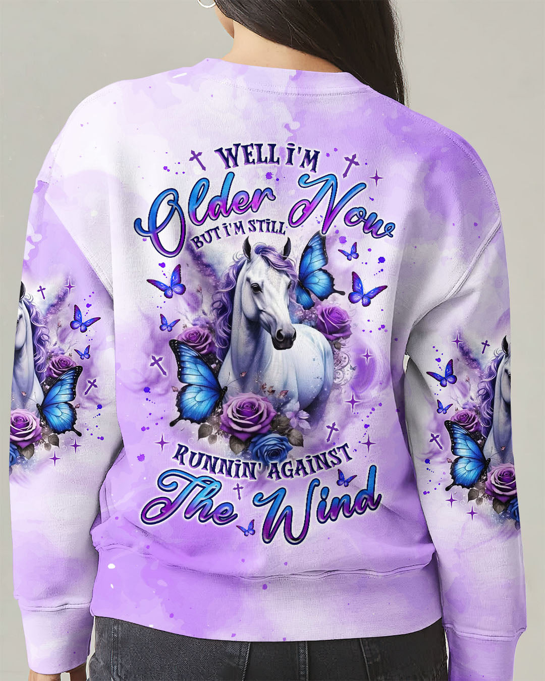 Running Against The Wind Horses Women's All Over Print Shirt   - Tlnz0807253