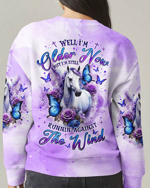 Running Against The Wind Horses Women's All Over Print Shirt   - Tlnz0807253