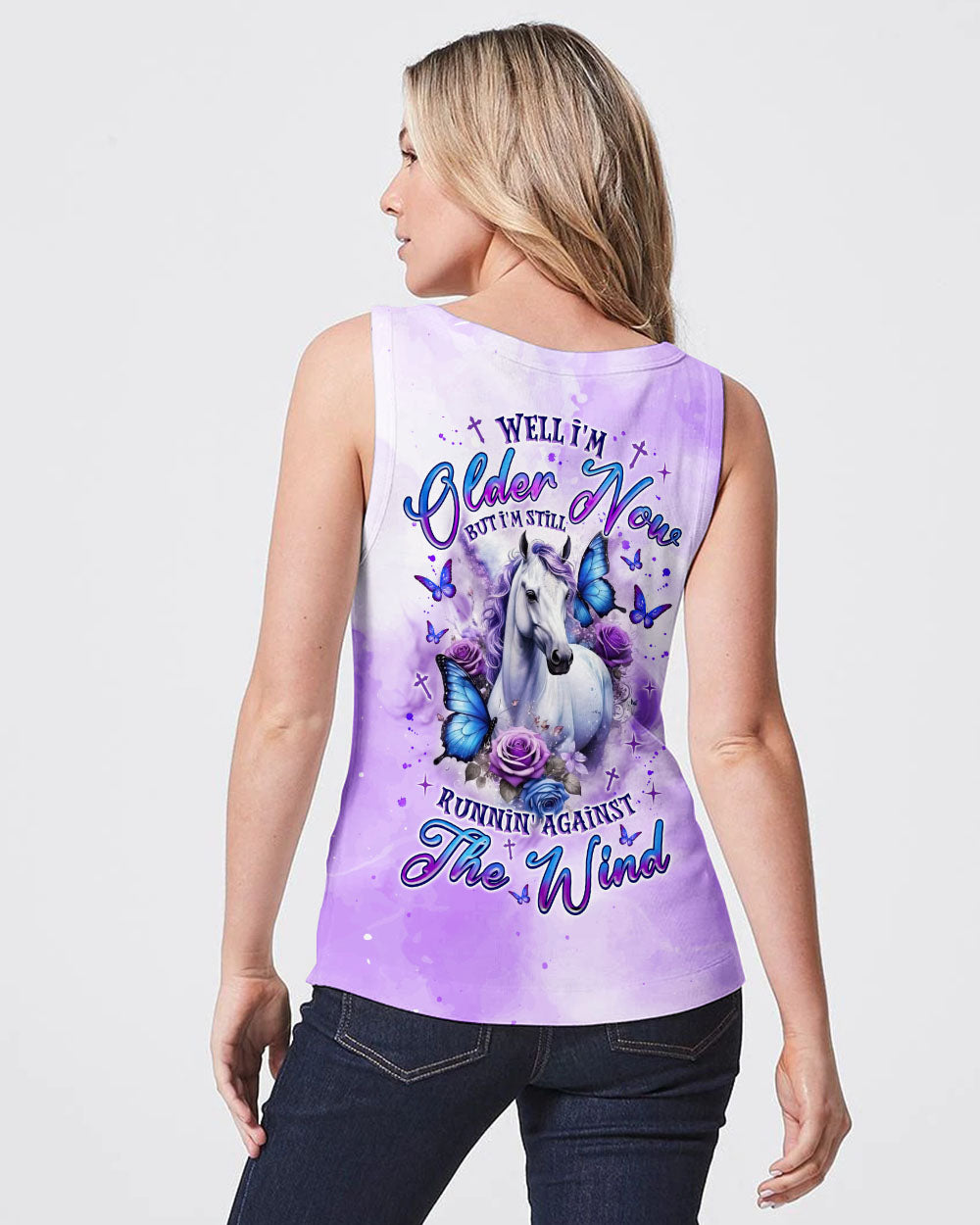 Running Against The Wind Horses Women's All Over Print Shirt   - Tlnz0807253