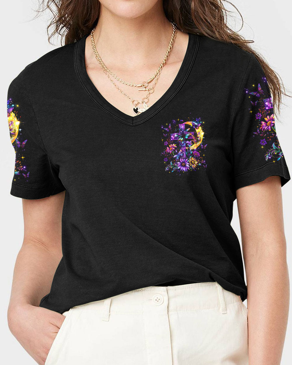 I Believe In God Women's All Over Print Shirt - Tlnz0912244