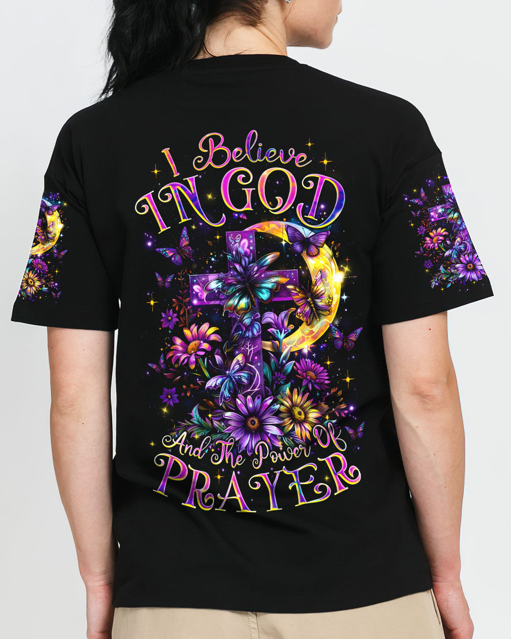 I Believe In God Women's All Over Print Shirt - Tlnz0912244