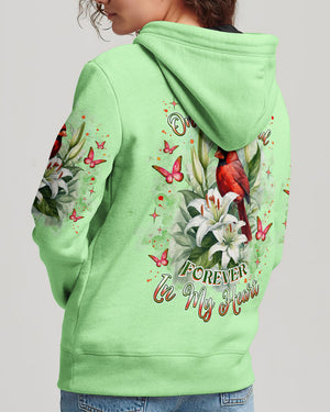 Always On My Mind Forever In My Heart Cardinal Women's All Over Print Shirt - Tlnz1203253