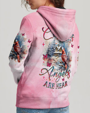 Cardinals Appear When Angels Are Near Women's All Over Print Shirt - Tlnz1401252