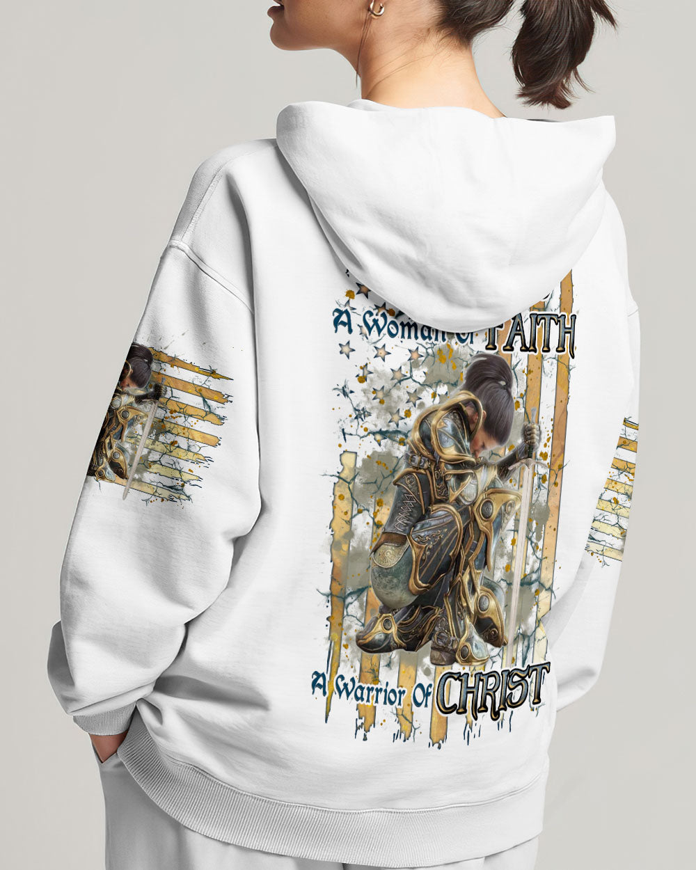 A Child Of God A Woman Of Faith Women's All Over Print Shirt - Tlnz1408244