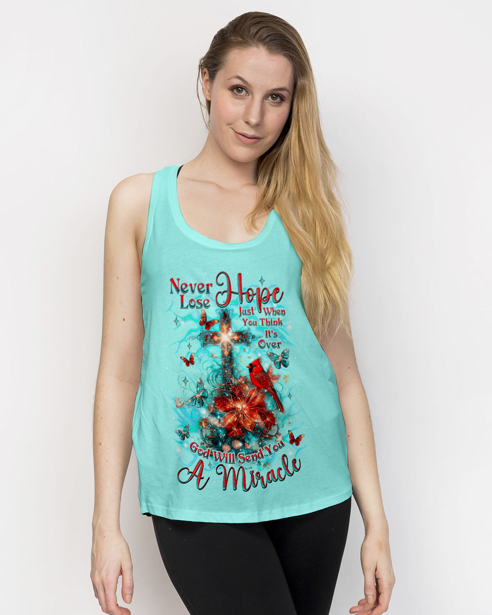 God Will Send You A Miracle Cardinal Women's All Over Print Shirt - Tlnz1412243