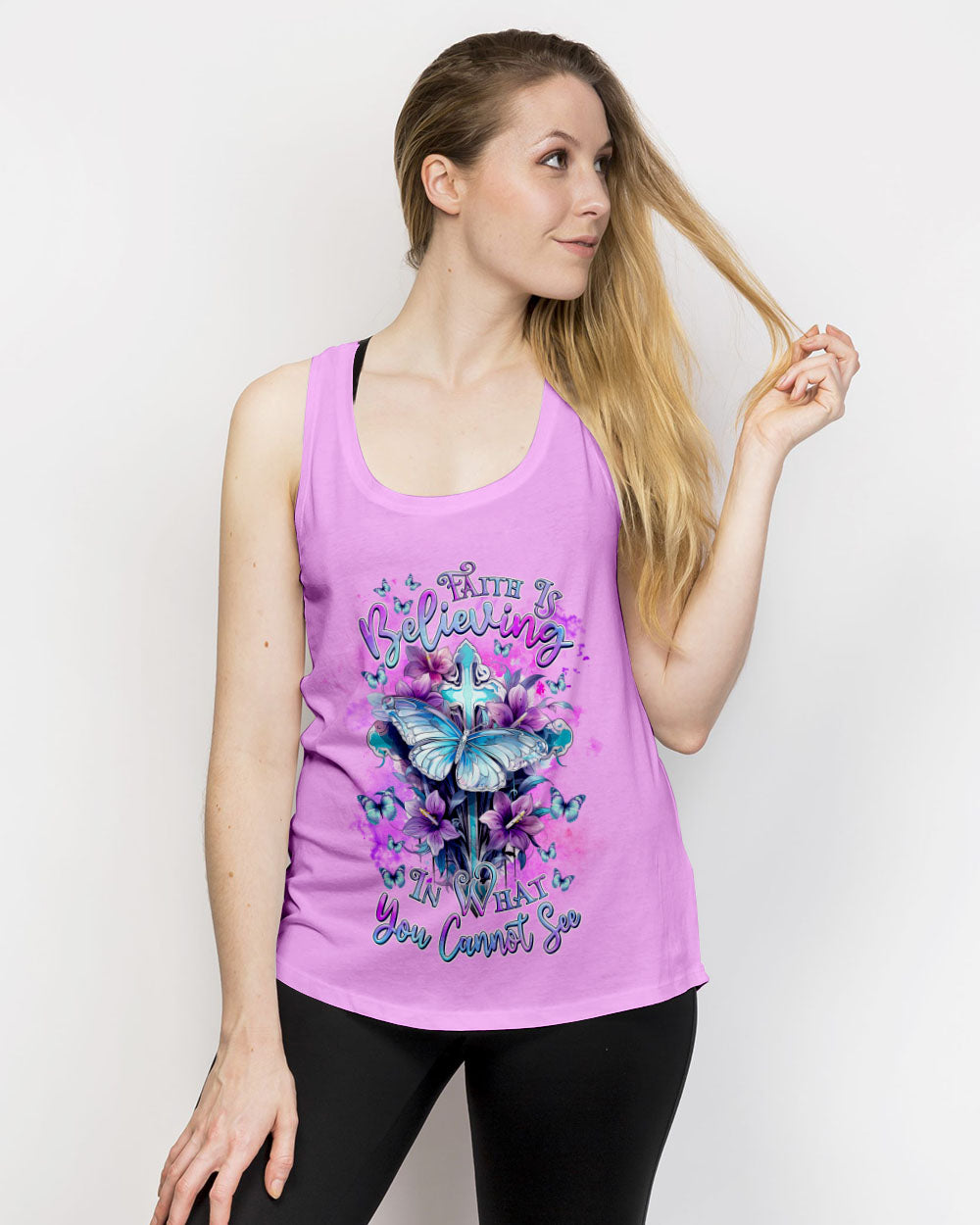 Faith Is Believing Women's All Over Print Shirt - Tlnz1702247