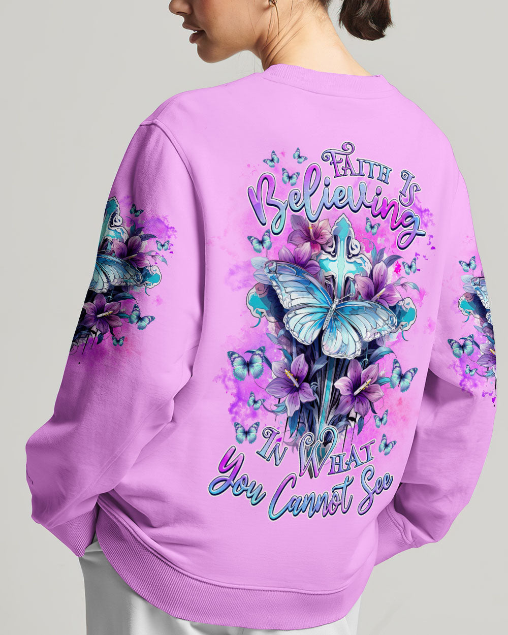 Faith Is Believing Women's All Over Print Shirt - Tlnz1702247