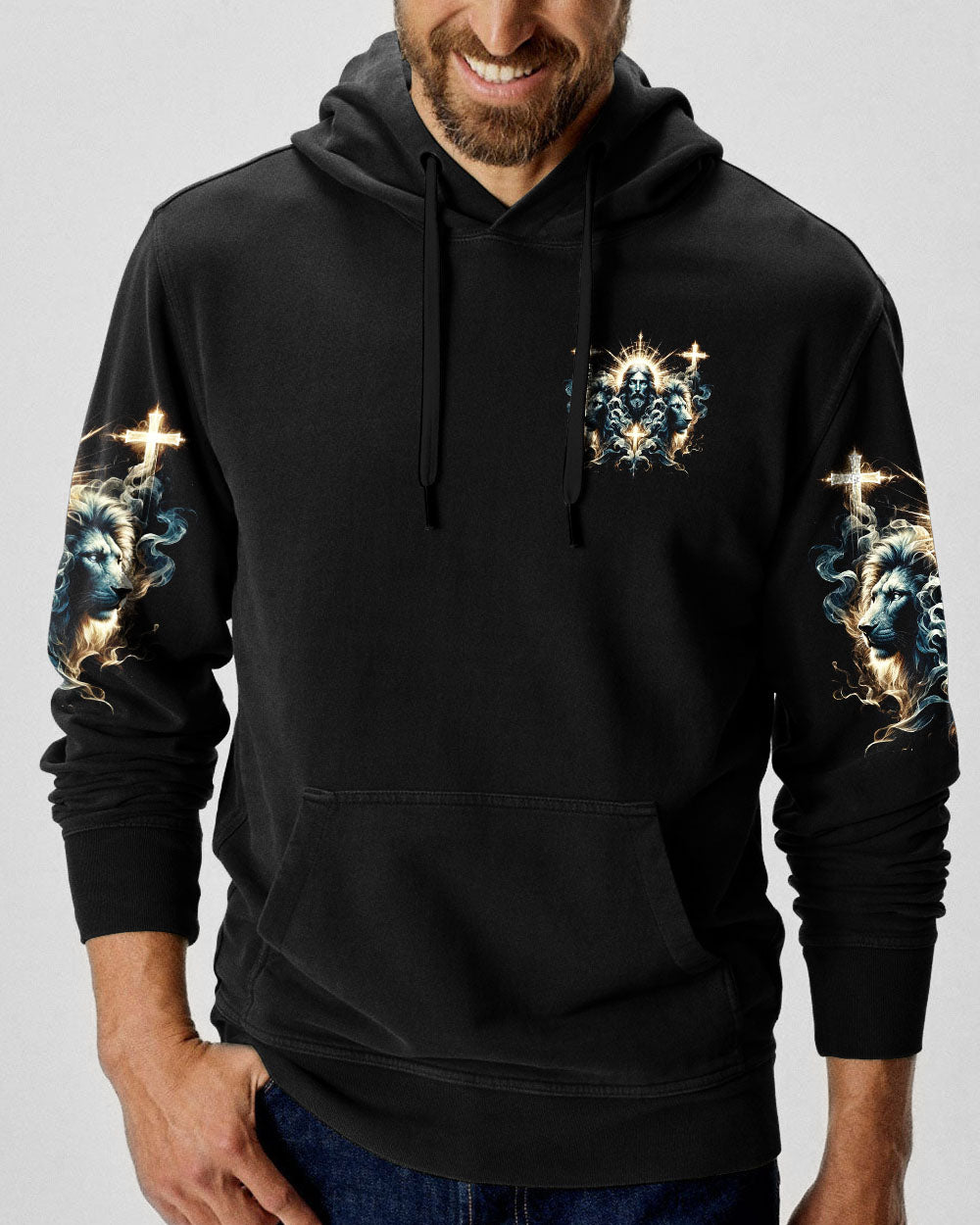 Jesus Dropped The Charges Lion Men's All Over Print Shirt - Tlnz2105245